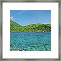 Great Lameshur Bay From Yowzi Point Framed Print