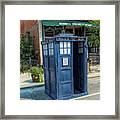 Great River Steampunk Festival Police Box Framed Print