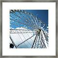 Great Smoky Mountain Ferris Wheel Framed Print