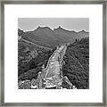 Great Wall 6, Jinshanling, 2016 Framed Print