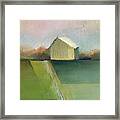 Green Field Framed Print