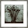 Grimy Wrenches Framed Print