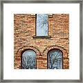 Grisaille Windows - First Congregational Church - Jackson - Michigan Framed Print