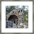 Grotto Of Our Lady Of Lourdes Framed Print