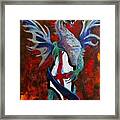 Guardian At The Gate Framed Print