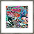 Guided By Intuition - Abstract Art - Triptych 1 Of 3 Framed Print