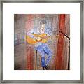 Guitarrist Framed Print