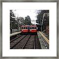 Hakone Tozan Train Framed Print