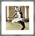 Halcyon Ballerina Framed Print