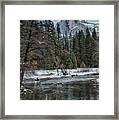 Half Dome Reflected Framed Print