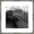 Halfpenny Bridge Framed Print