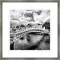 Halfpenny Bridge Framed Print