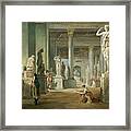 Hall Of Seasons At The Louvre Framed Print