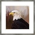 Hallmark Of Courage - Eagle Art Framed Print