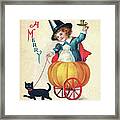 Halloween Ride Framed Print