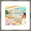 Hamilton's Kerbside Wharf - Bermuda Framed Print