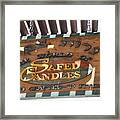 Hand Crafted Candle Shop Framed Print