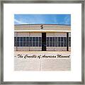 Hangar S - The Crucible Of American Manned Spaceflight Framed Print