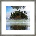 Hanging In The Clouds Framed Print