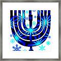 Hanukkah Greeting Card Iii #1 Framed Print