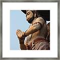 Hanuman Ji, Rishikesh Framed Print