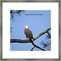 Happy Father's Day Framed Print