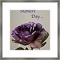 Happy Mothers Day No. 2 Framed Print
