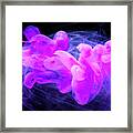 Happy Soul - Fine Art Photography - Paint Pouring Framed Print