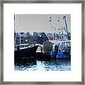 Harbor Boats Framed Print