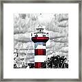 Harbour Town Lighthouse Framed Print