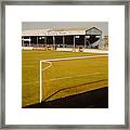 Hartlepool - Victoria Park -clarence Road Stand 1 - 1980s Framed Print