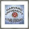 Harvard University Future Graduate Framed Print