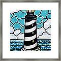 Hatteras Island Lighthouse Framed Print