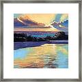 Havik Beach Sunset Framed Print