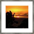 Hawaiian Sunset Framed Print