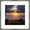 Hawaiian Sunset Framed Print