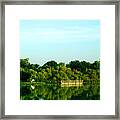 Hawthorne With Water Tower Framed Print