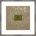 Healing With Green Framed Print