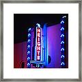 Heights Theater Framed Print