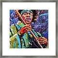 Hendrix Framed Print