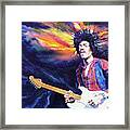 Hendrix Framed Print