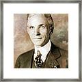 Henry Ford By Mary Bassett Framed Print