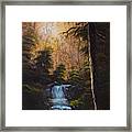 Hidden Brook Framed Print