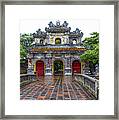 Hien Nhon Gate, Citadel, Hue,vietnam Framed Print