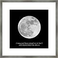 High Moon Framed Print