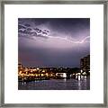 High Point Place Nights Framed Print