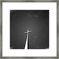 Higher To Heaven - Black And White Photography By Linda Woods Framed Print