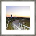 Highland Light Framed Print