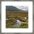 Highland Peat Bog Framed Print