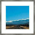 Highway To Flagstaff Framed Print